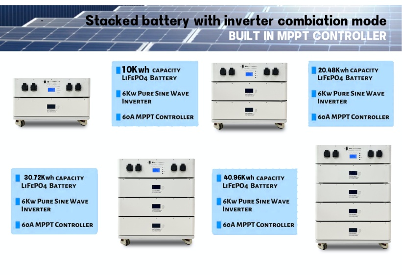 stacked battery pack