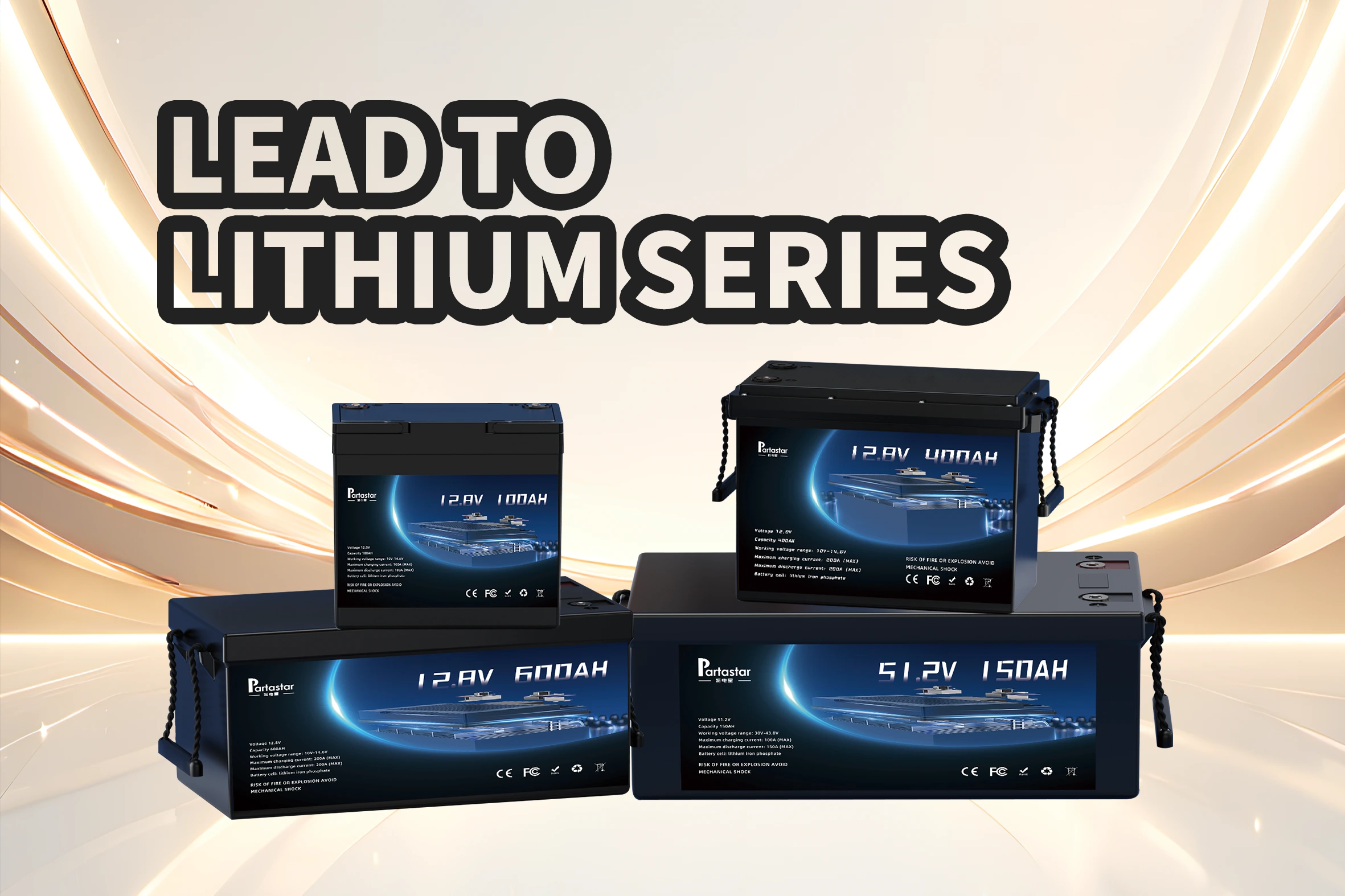 Lead to lithium series